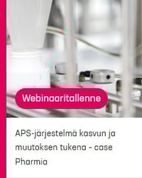 APS-järjestelmä kasvun ja muutoksen tukena - case Pharmia_tallenne