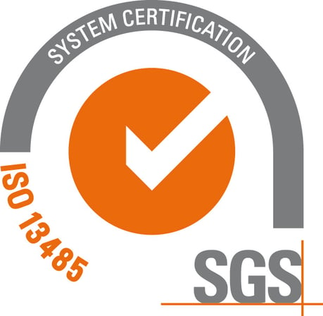 ISO 13485 certification logo