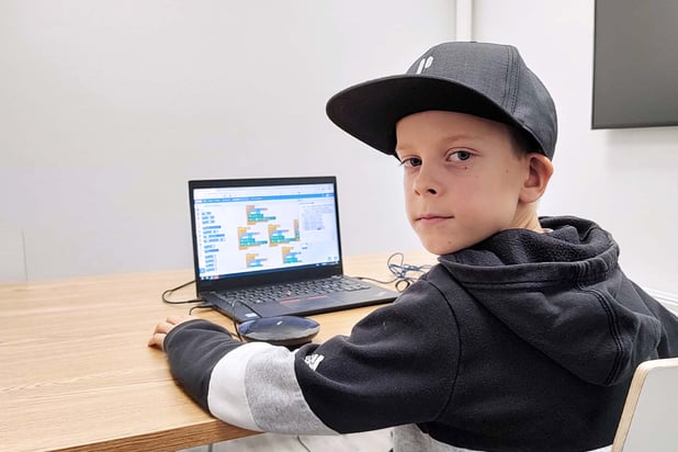 Pinjalaisten koodausoppitunti lapsille, Pinja Kids Code Academy, sujui mainiosti Scratch-ohjelmointialustalla